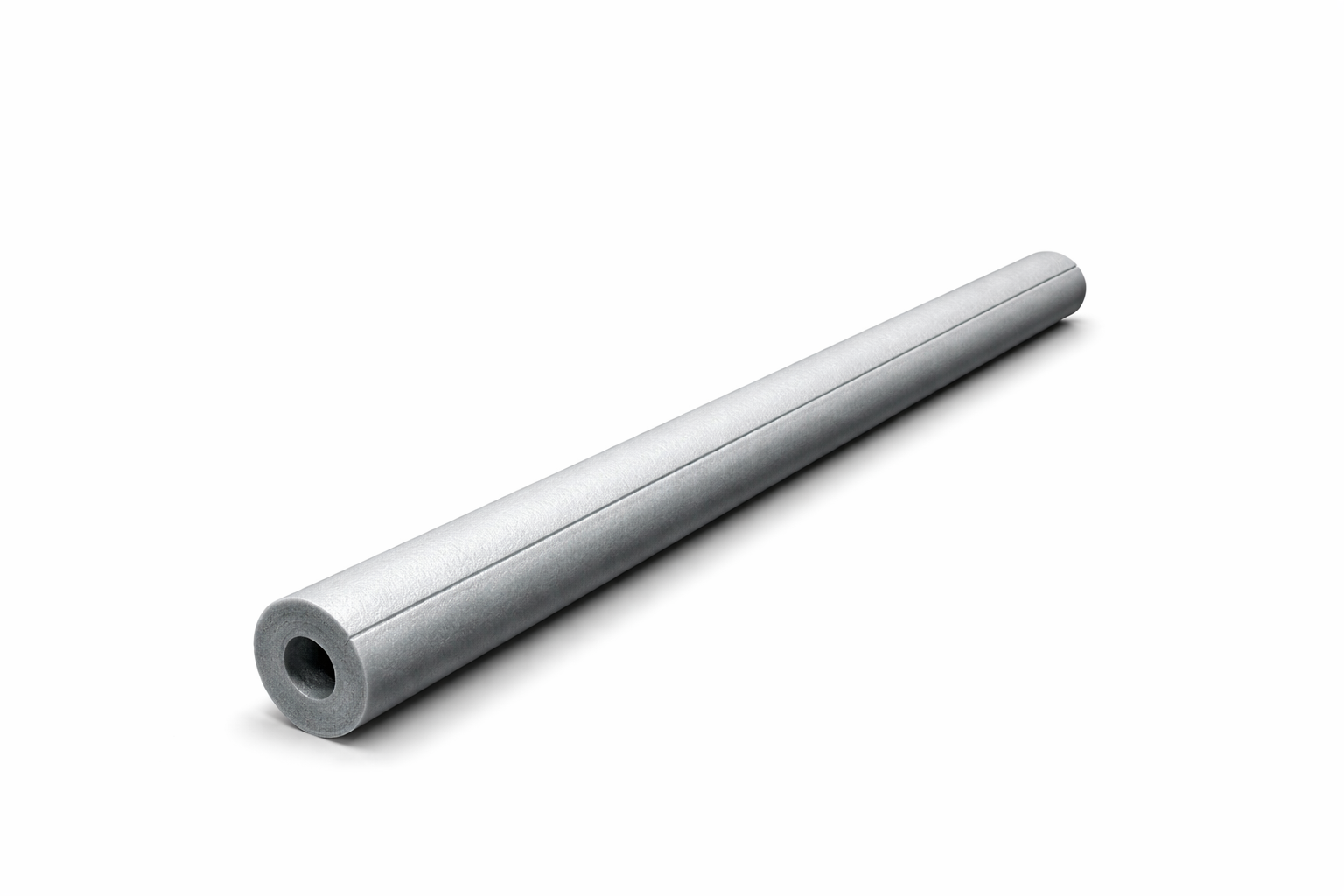 PE Rohrisolierung grau