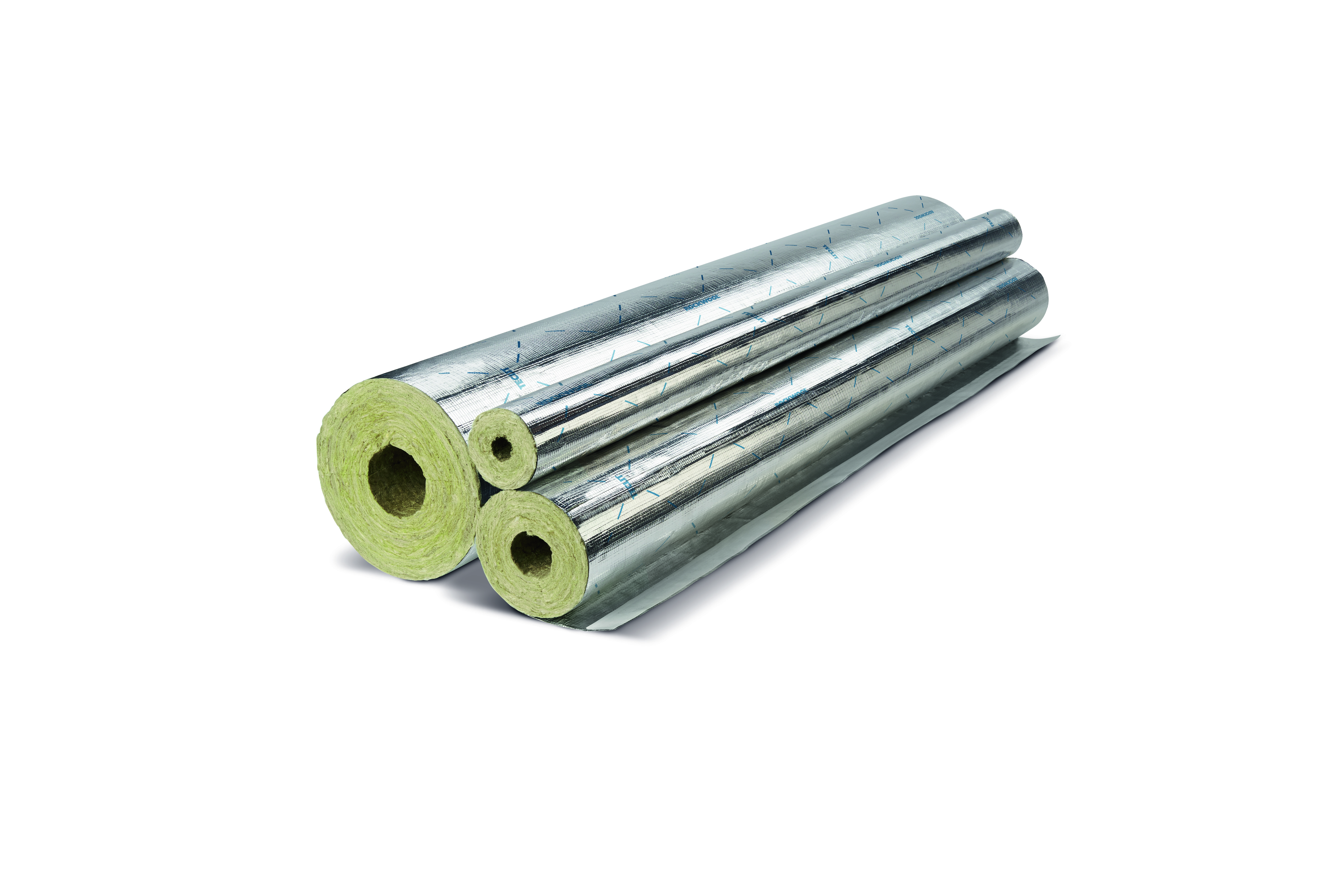 Rockwool Teclit PS Cold Rohrschalen, Dämmstärkenreihe Teclit 60 %