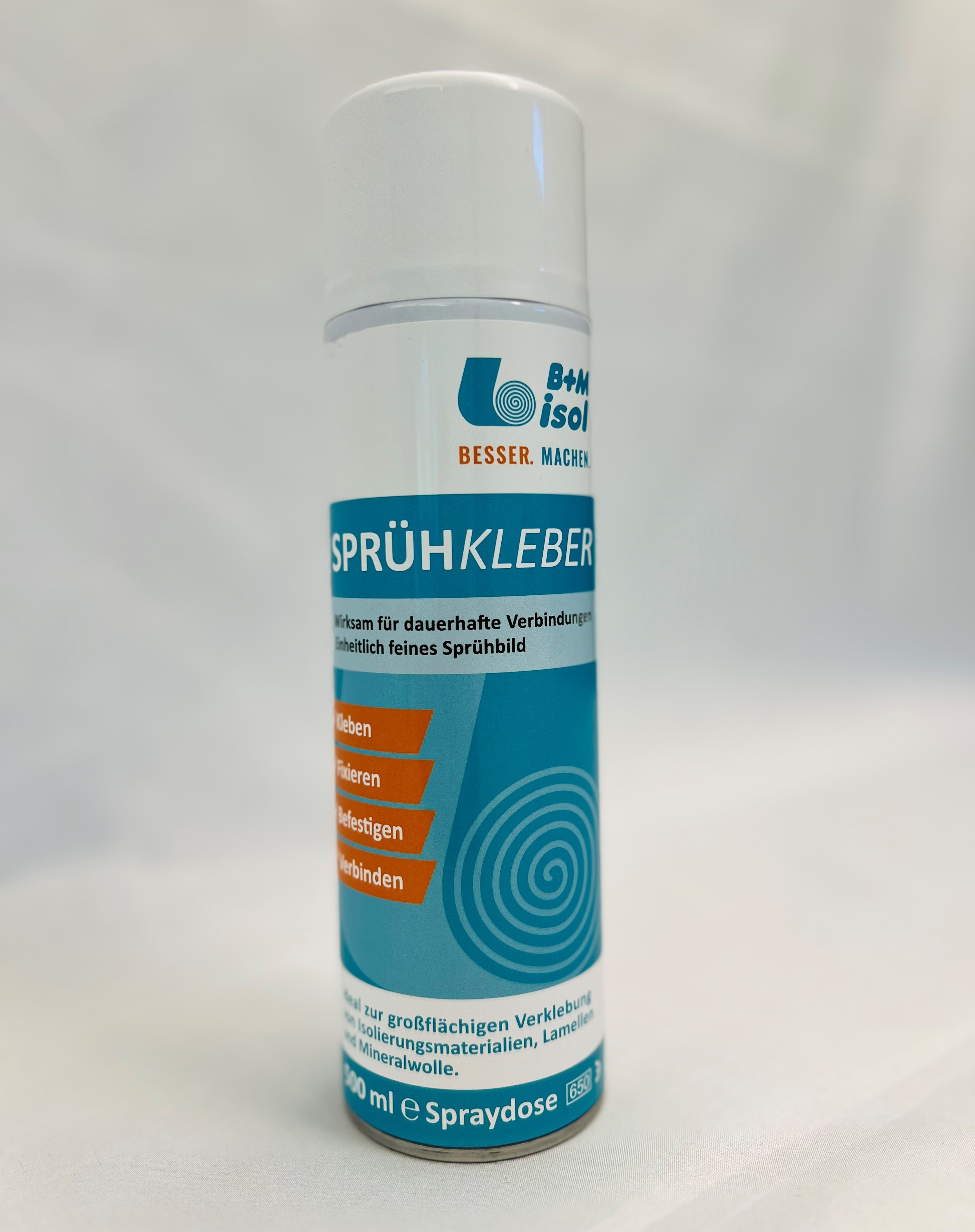 eine Dose B+M isol Sprühkleber