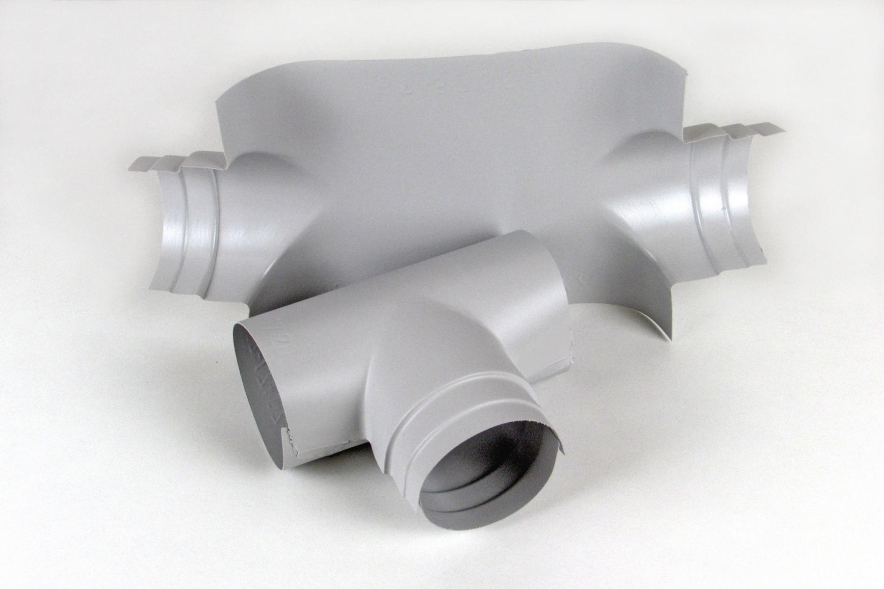 T-Abzweig-PVC-aufgeklappt-quer4soMhTGgRiUni Ekafol PVC 90° Kombinationsabzweig