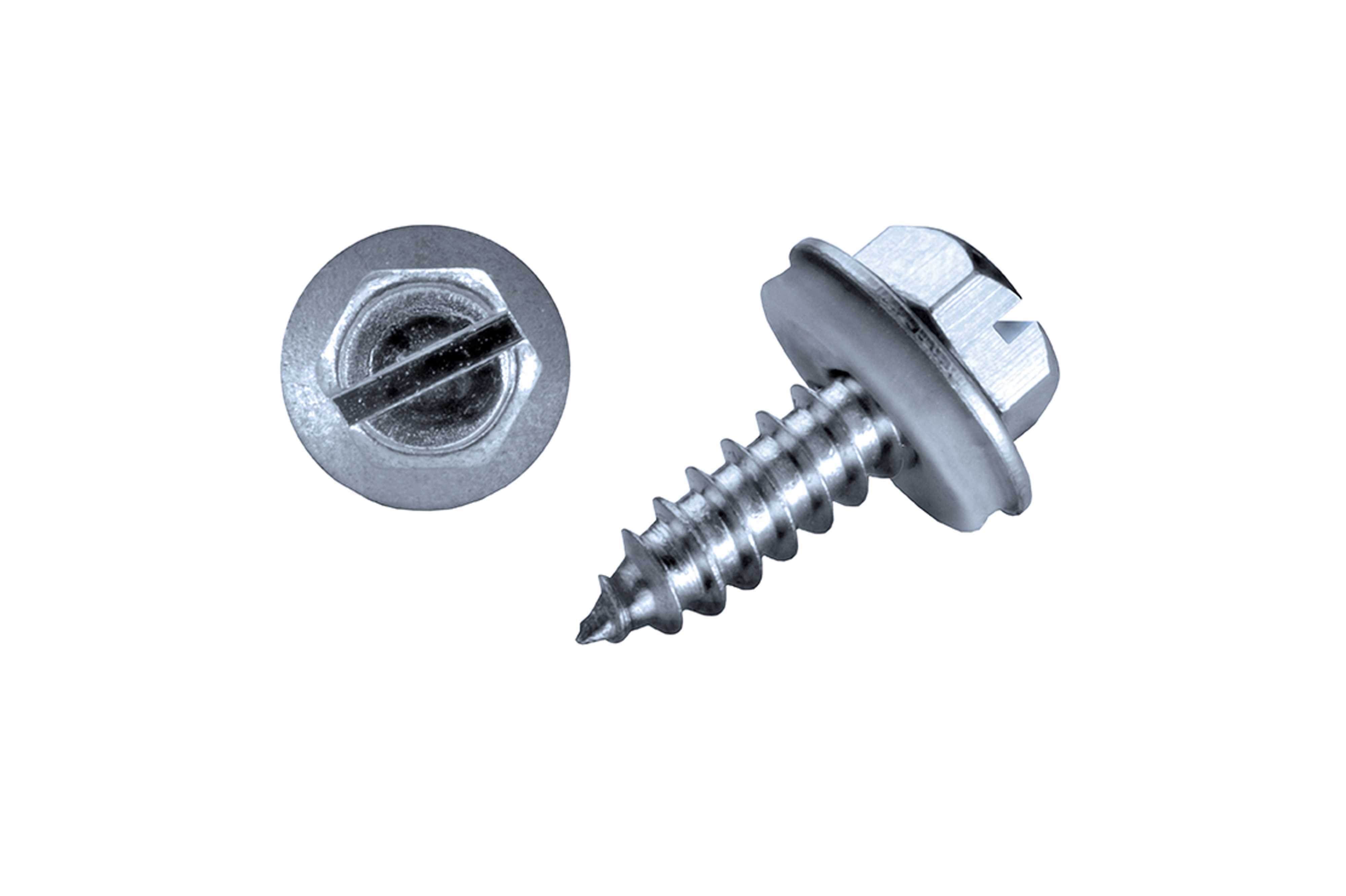 Blechschrauben Edelstahl 4,2 x 16 mm mit EPDM-Dichtscheibe