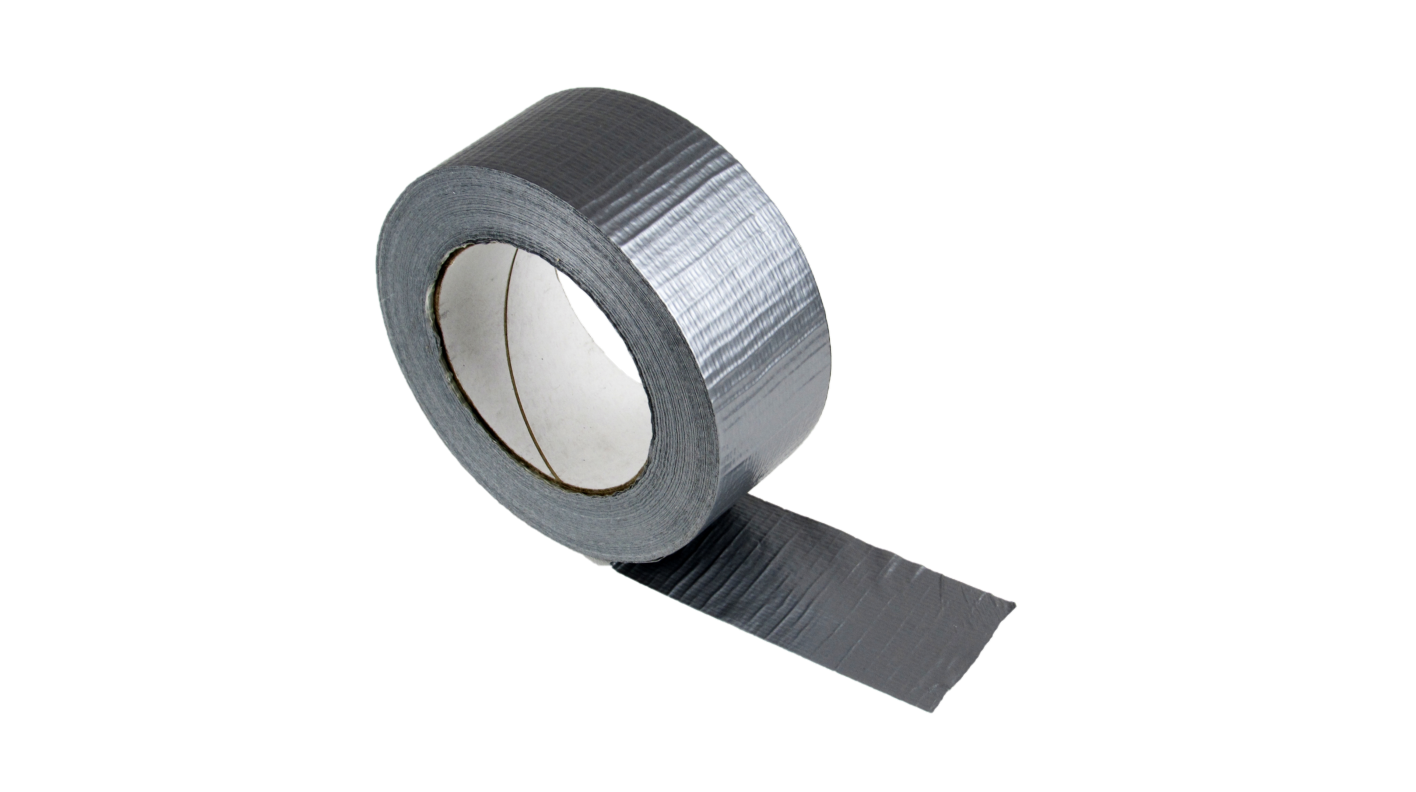 ein Rolle graues Gewebeband